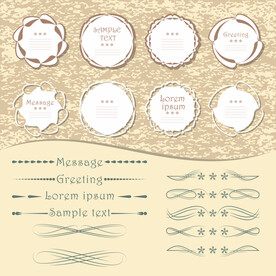 AI矢量花纹底纹背景图片