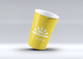 一米阳光logo杯子VI