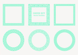 Ai矢量中式花纹边框