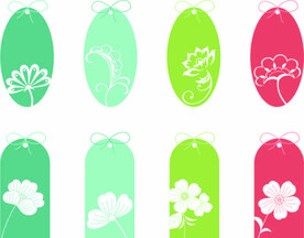 ai矢量古风标签