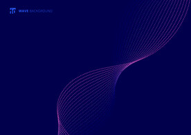 ai矢量科技点状线条背景