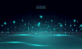 ai矢量科技感背景