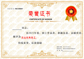 结业荣誉证书奖状素材