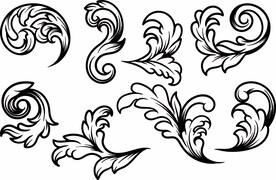 ai矢量装饰花纹