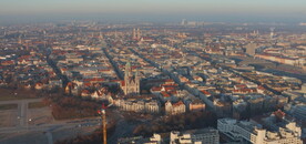 高清航拍鸟瞰城市建筑风光组合