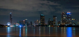 高清航拍鸟瞰城市建筑风光组合