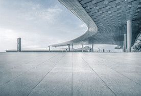 抽象建筑 空间场景