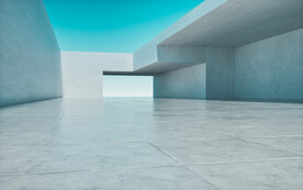 抽象场景 空间建筑 c4d