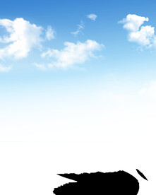 蓝天白云