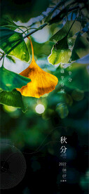 秋分一叶知秋