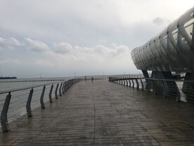 东太湖苏州湾大剧院一角