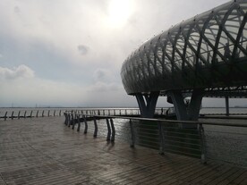 东太湖苏州湾大剧院一角