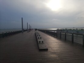 苏州湾观光大堤风景