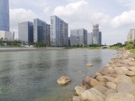 城市建筑新城江景