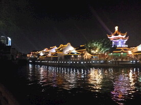 江南水乡夜景
