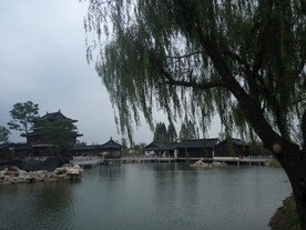 江南古镇亭台楼阁