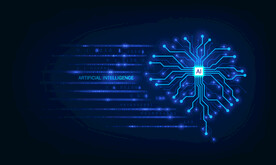 ai矢量科技创意背景