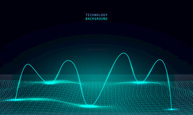 ai矢量简约科技背景