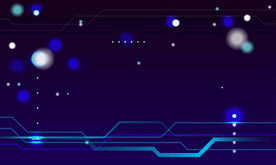 ai矢量梦幻科技背景