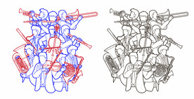 ai矢量音乐人物元素