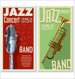 ai矢量爵士乐海报