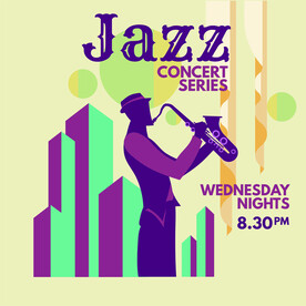 ai矢量潮流爵士乐背景