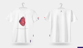 圆领短袖T恤样机