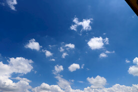 蓝天白云