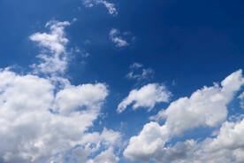蓝天白云