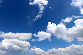 蓝天白云