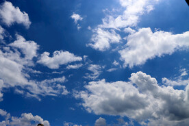 蓝天白云