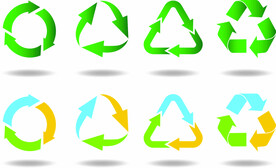 ai矢量回收图标