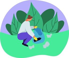 ai矢量清理垃圾图片