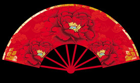 扇子边框 