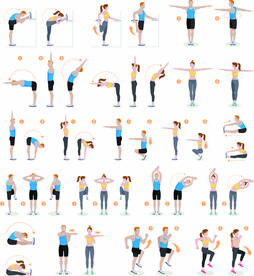 ai矢量体育健身动作分解