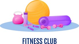 ai矢量健身元素