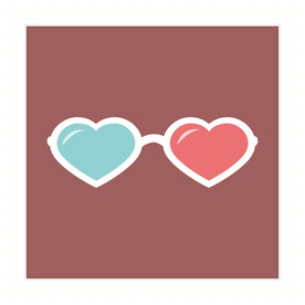 粉色图标 渐变图标 情人节 活