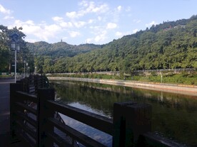 遵义湘江河风光