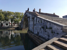 苏州黎里古镇石拱桥