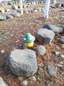 公园蘑菇造型音箱