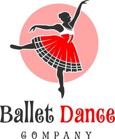 ai矢量芭蕾舞图标