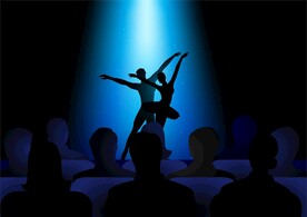 ai矢量唯美芭蕾舞