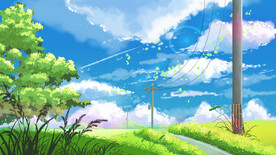 小清新简约创意海报图片