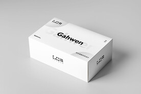 白色包装盒纸盒样机