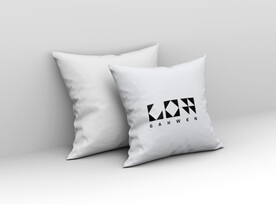 白色方形抱枕样机