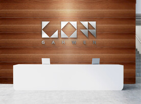 木纹logo背景墙样机