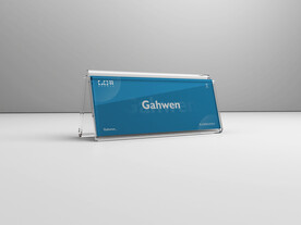 透明亚克力桌面台牌办公用品样机