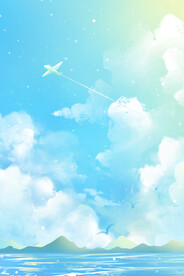 小清新简约创意海报图片