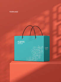礼品纸袋样机