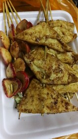 烧烤  豆腐皮  红肠